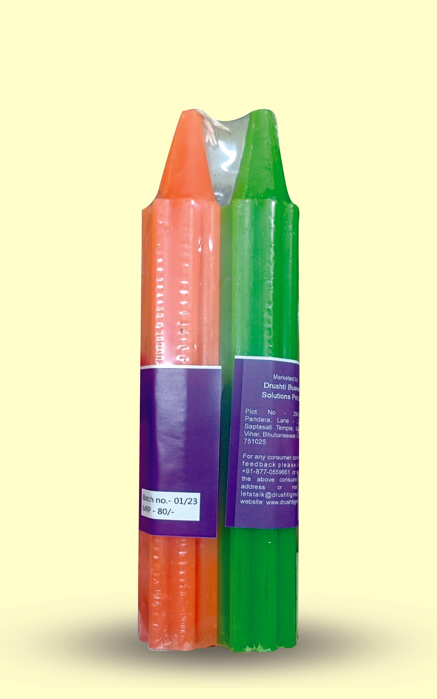 Jumbo Candles (Pack of 2)